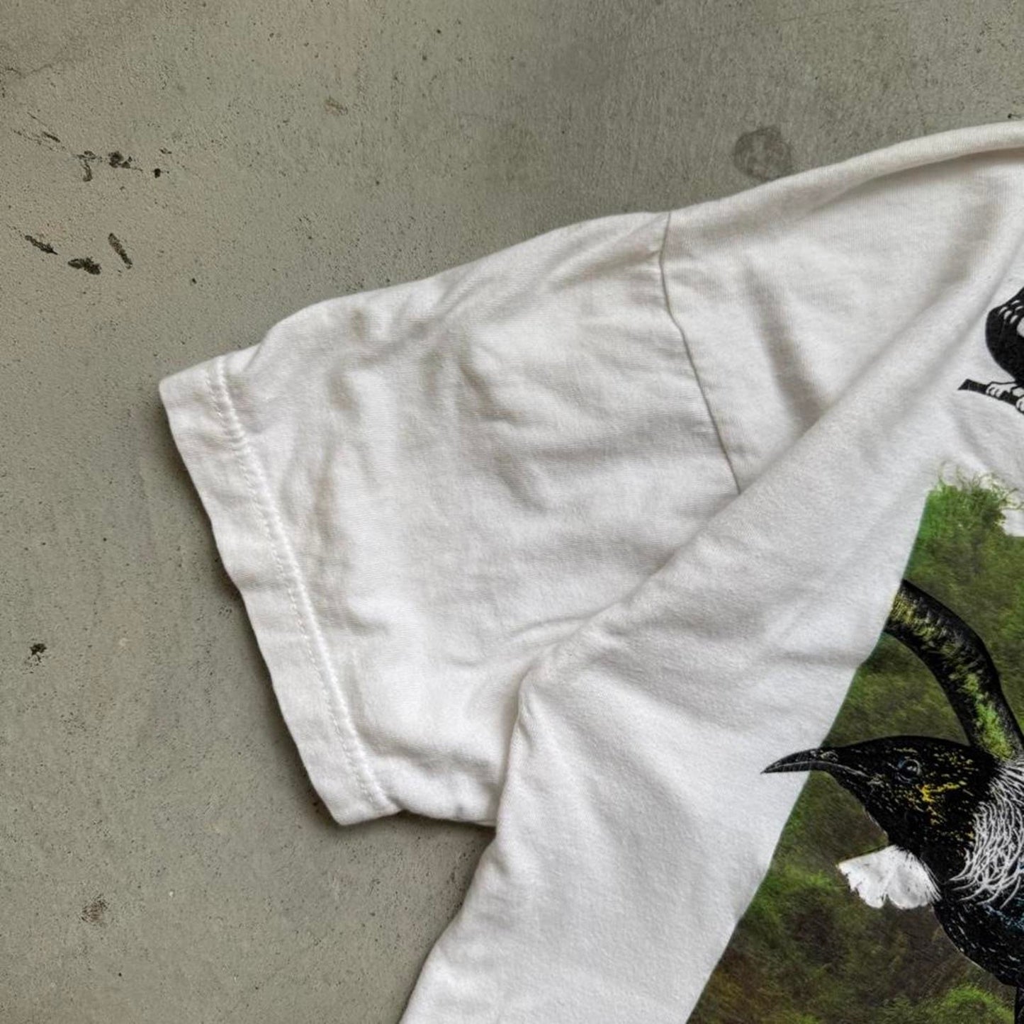 Vintage 90s Tui Ridge Park New Zealand Bird Animal T-Shirt - Large