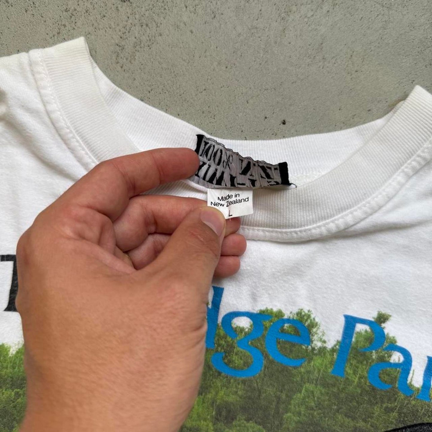 Vintage 90s Tui Ridge Park New Zealand Bird Animal T-Shirt - Large