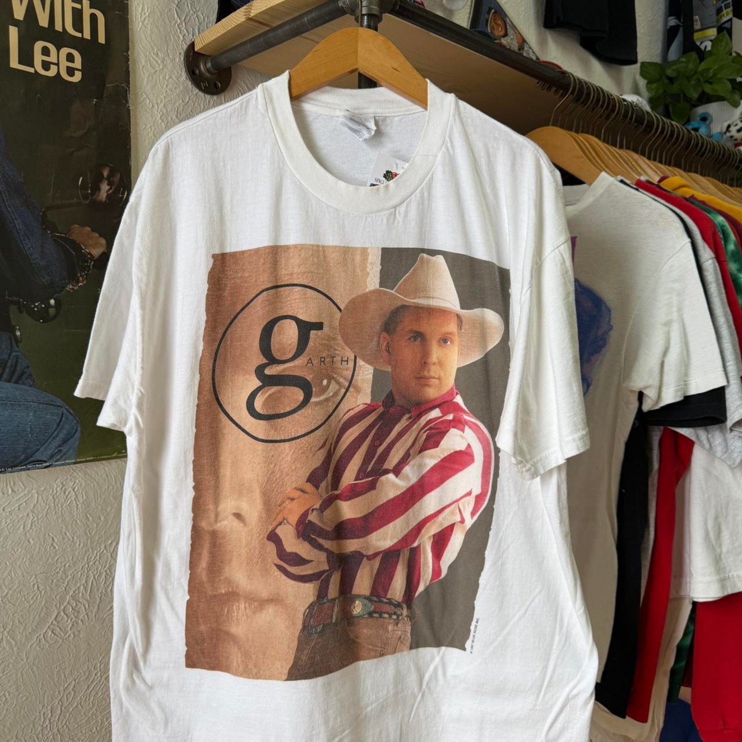 Vintage 90s Garth Brooks Country Music Band T-Shirt - X-Large