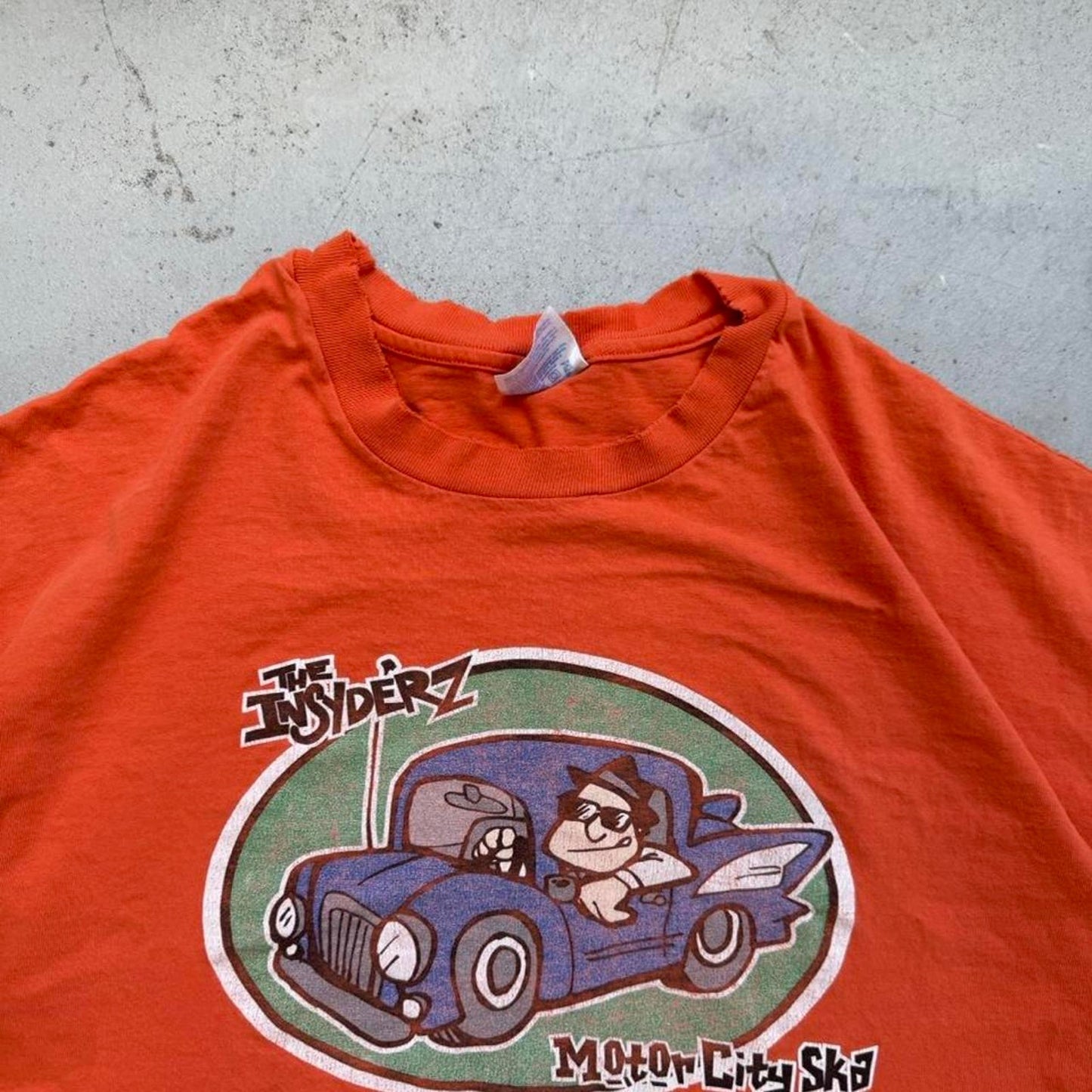 Vintage The Insyderz Motor City Ska Band T-Shirt - XX-Large