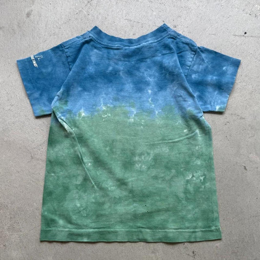 Vintage 90s Liquid Blue Apache Helicopter T-Shirt - Kids 6T