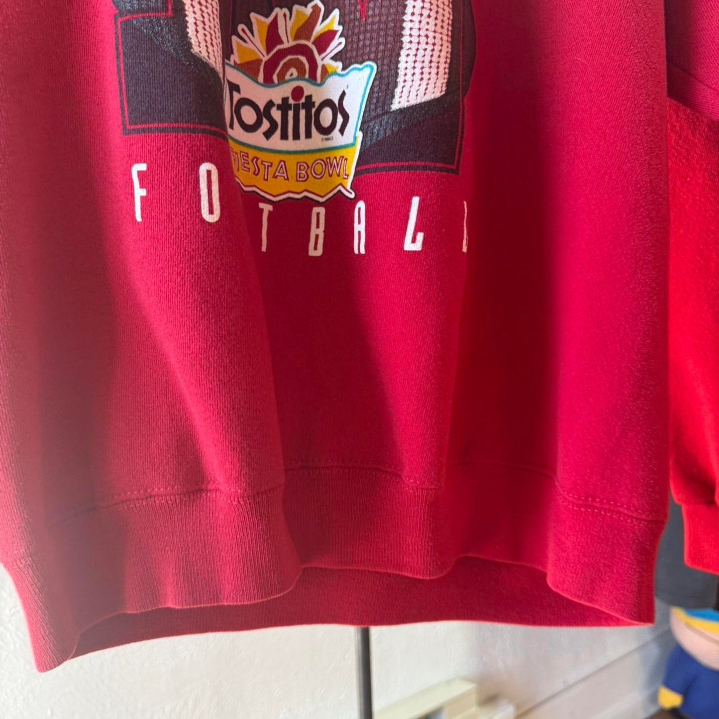 Vintage 90s Huskers Football Tostitos Bowl Crewneck - Large