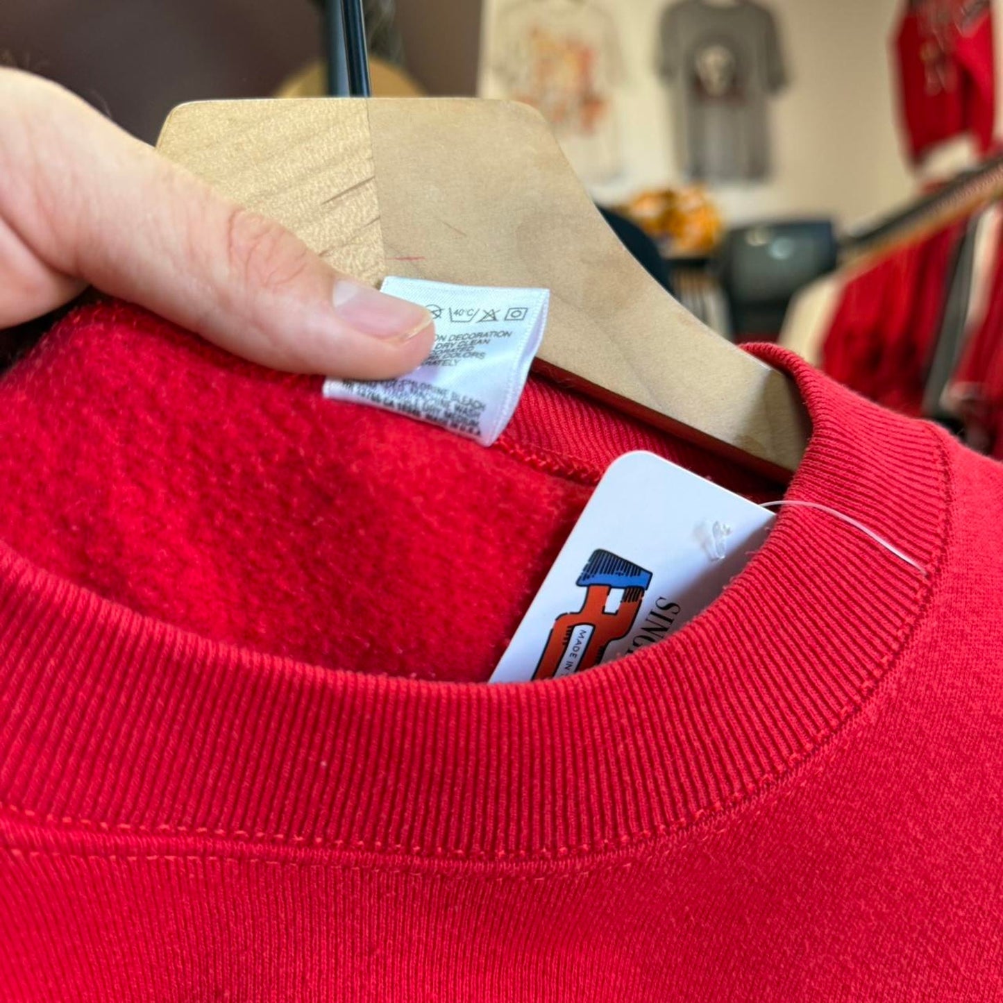 Vintage 90s Nebraska Huskers Football Crewneck