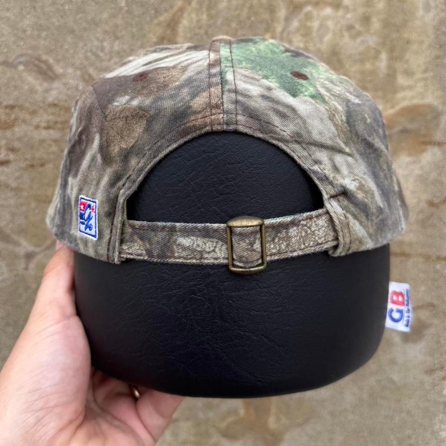 Vintage 90s Hoosiers Indiana University Sample Camo Hat