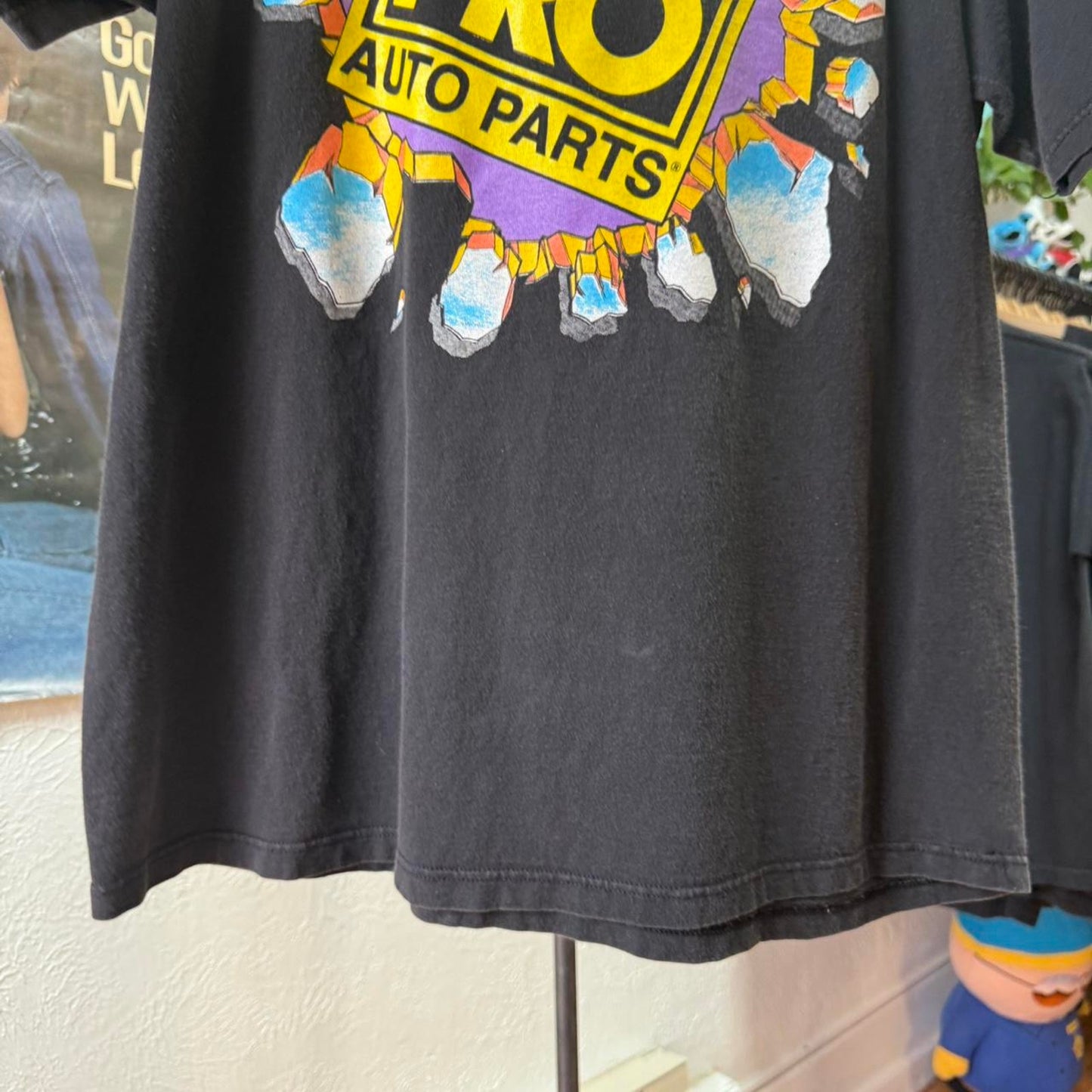 Vintage 90s All Pro Auto Parts Break Through T-Shirt - X-Large