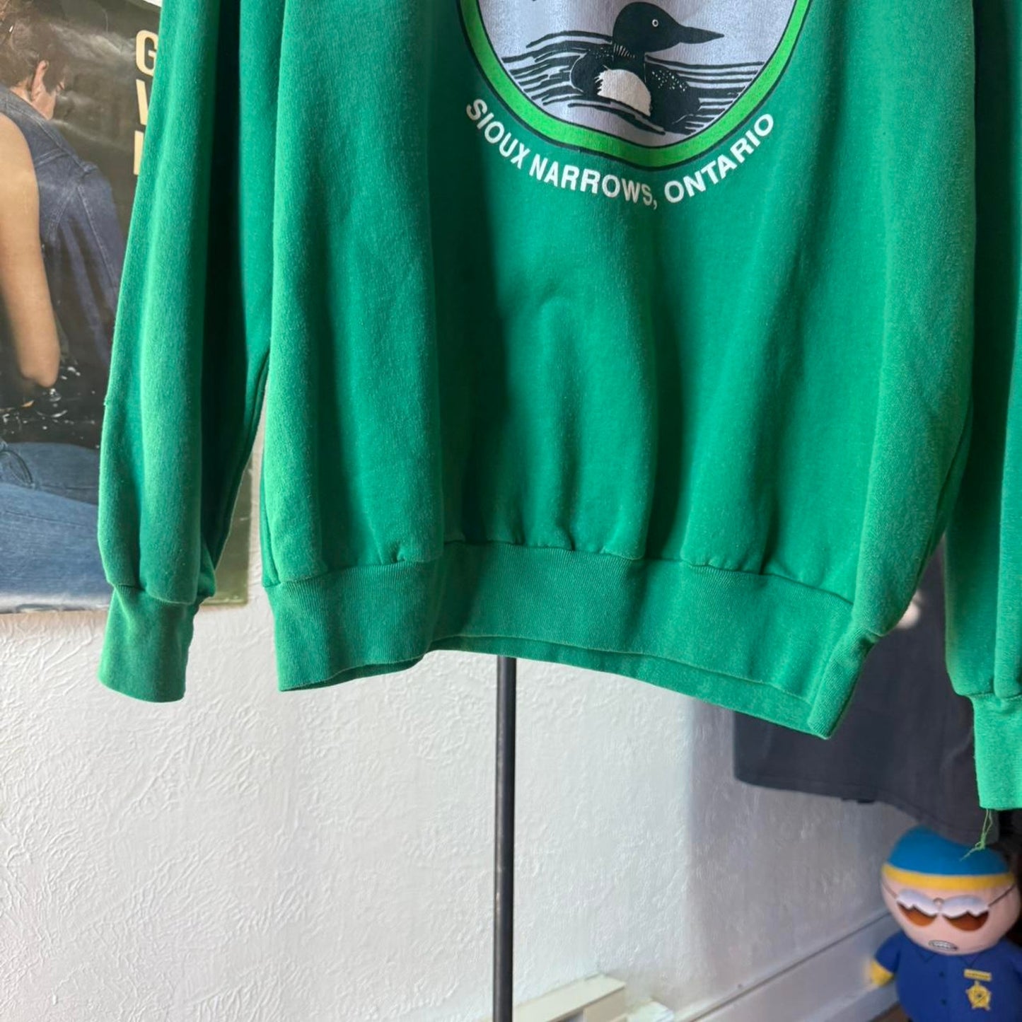 Vintage 90s White Birch Lodge Duck Animal Crewneck - XX-Large