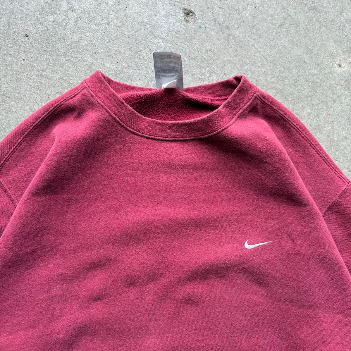 Vintage 90s Nike Side Swoosh Check Crewneck - X-Large