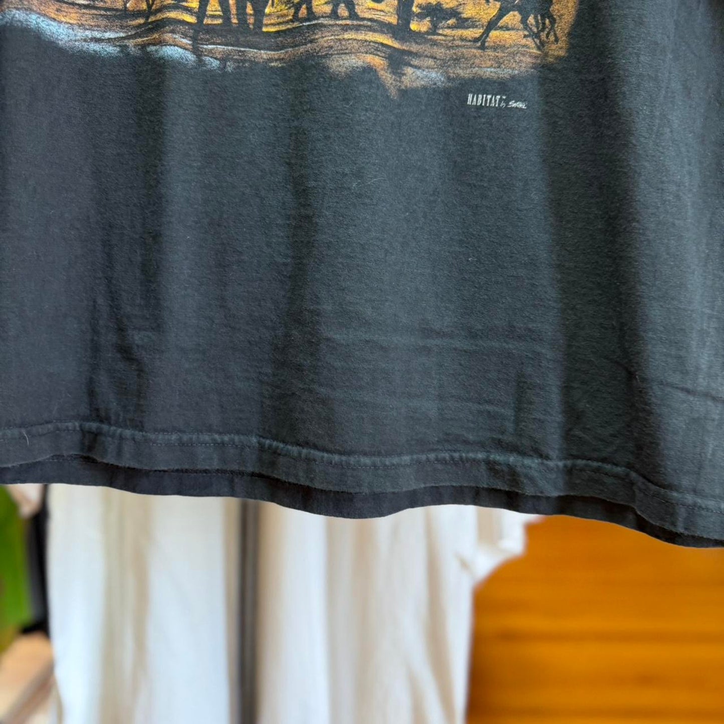 Vintage 90s Lion Tie Dye Animal T-Shirt