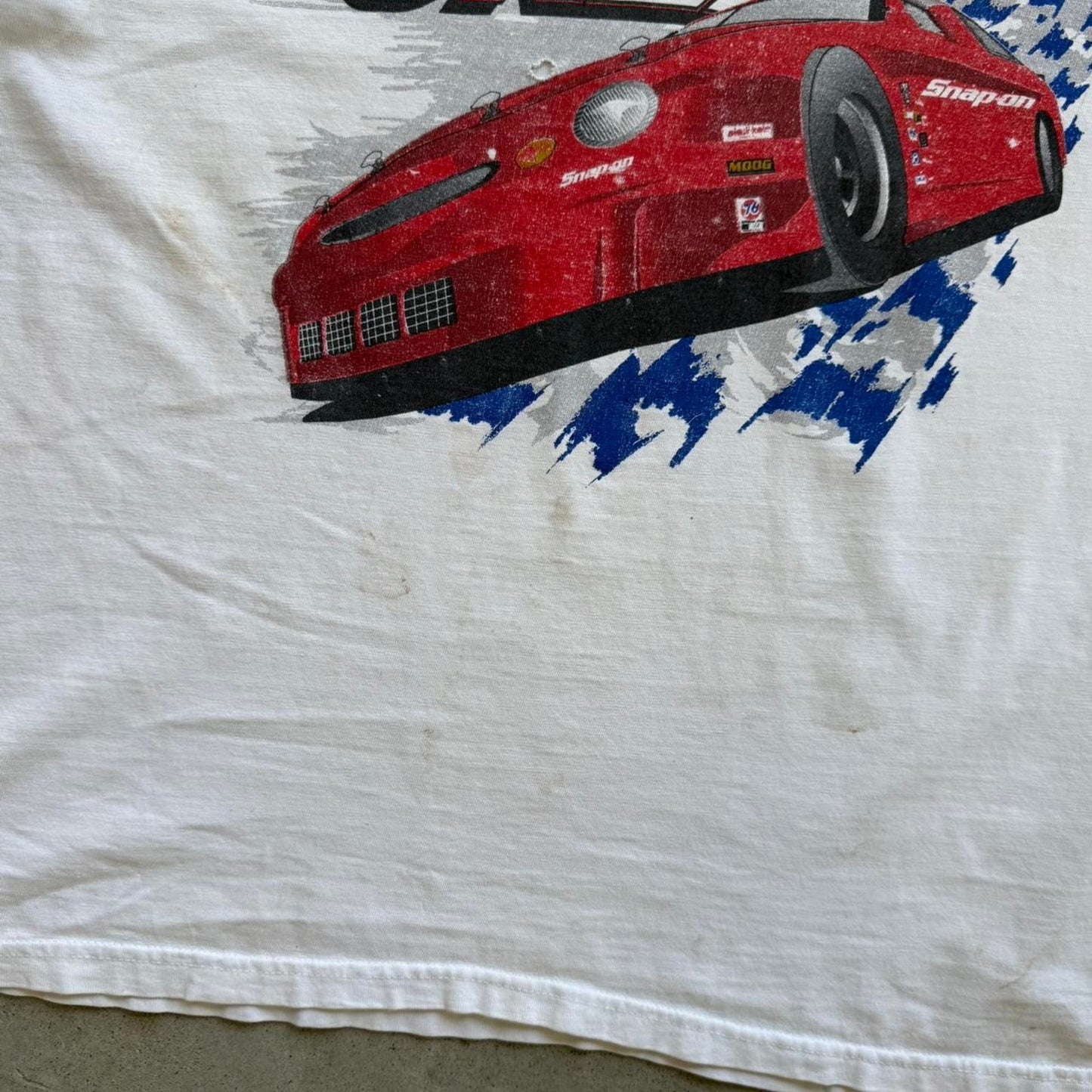 Vintage 90s Snap On The Tool Crew Racing T-Shirt - X-Large