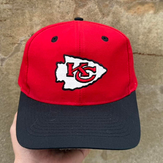 Vintage 90s Kansas City Chiefs NFL Sports Snapback