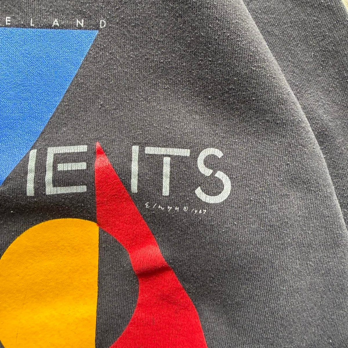 Vintage 90s Elements Shape Art Style Crewneck - Large