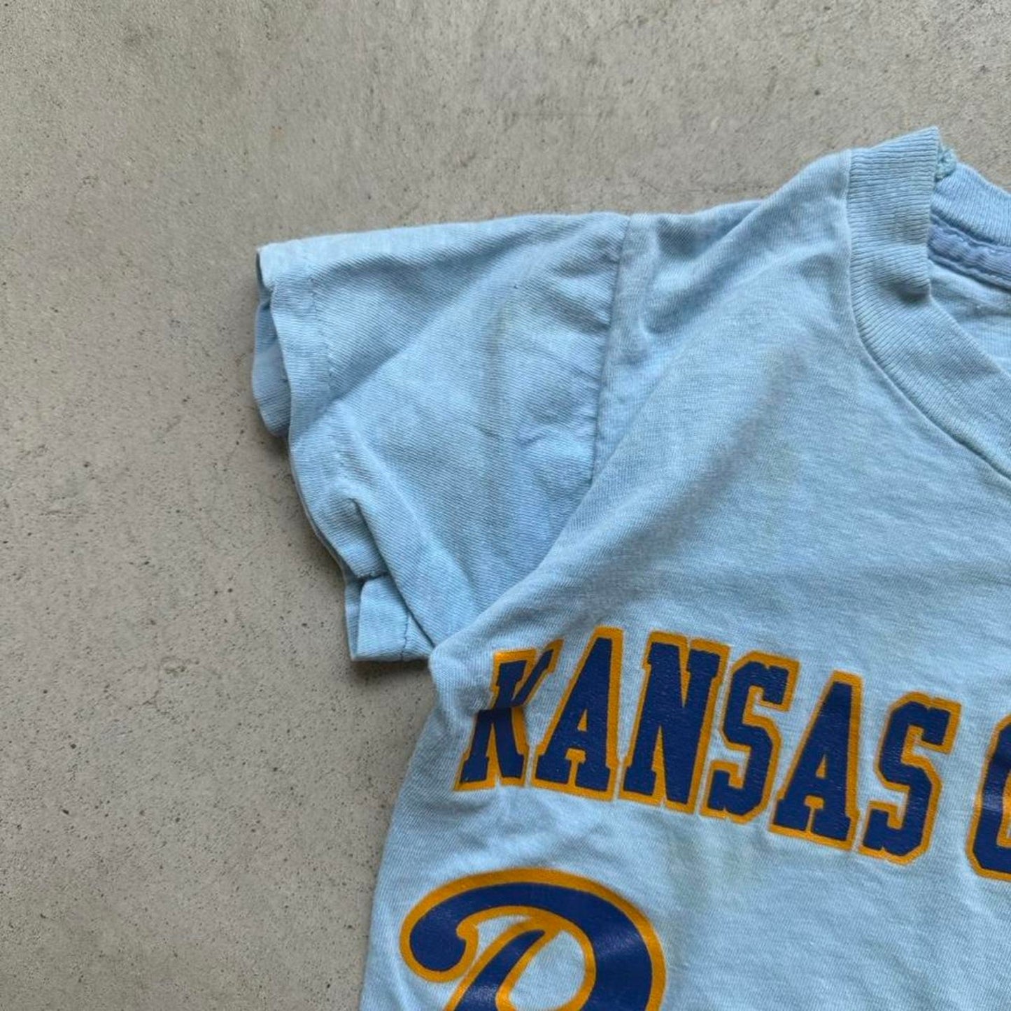 Vintage 80s Kansas City Royals MLB T-Shirt - Kids 6/8