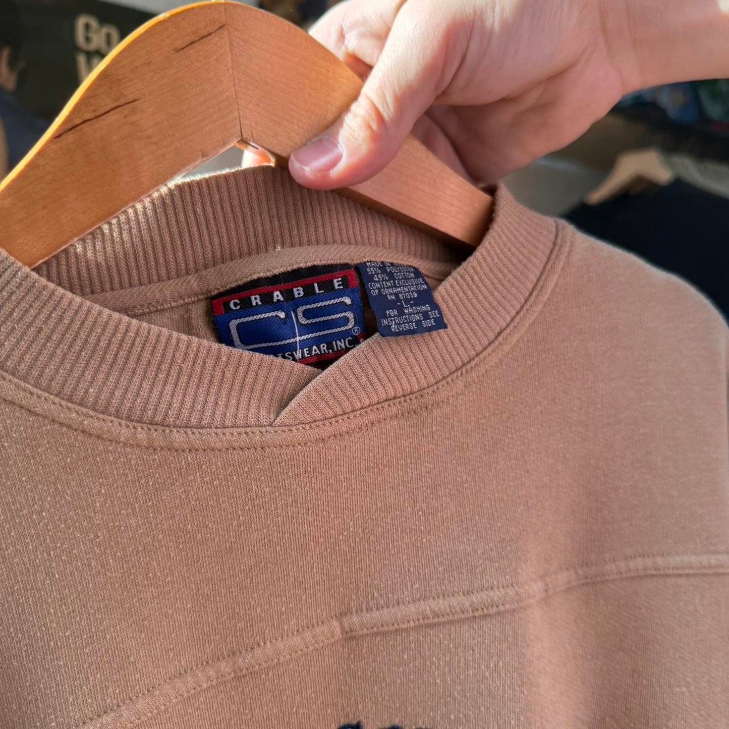 Vintage 90s Outdoor Sportsman Pheasant Embroidered Crewneck - Large