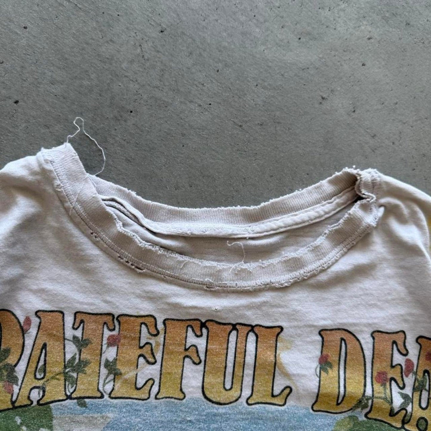 Vintage Grateful Dead Keep it Green Liquid Blue Band T-Shirt - X-Large