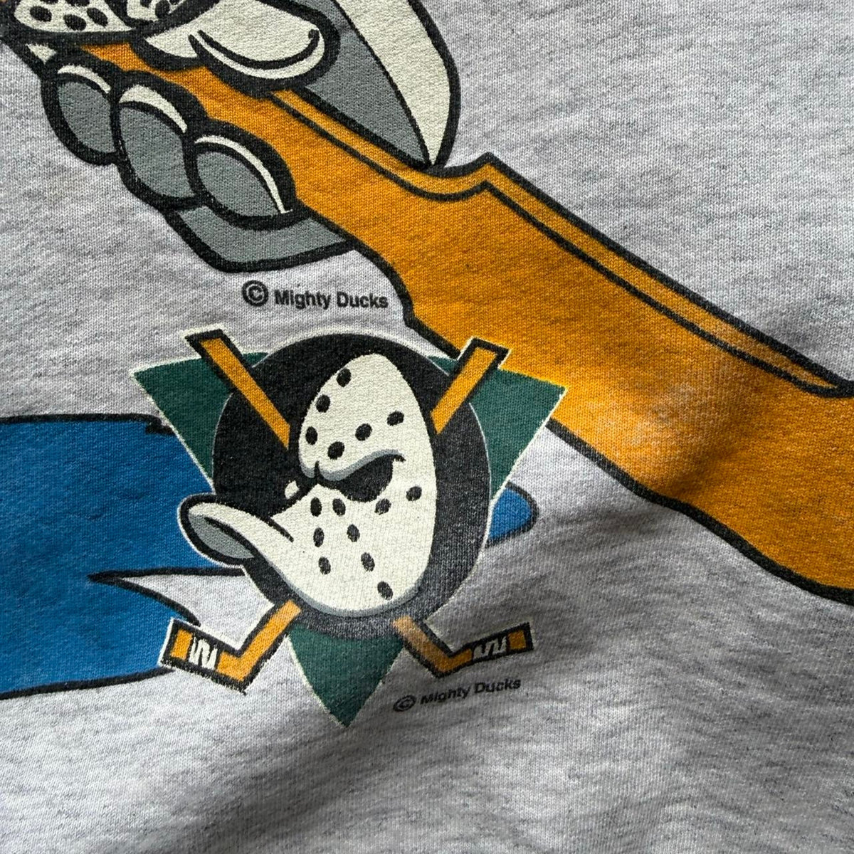 Vintage 90s Might Ducks NHL Hockey Crewneck - Large