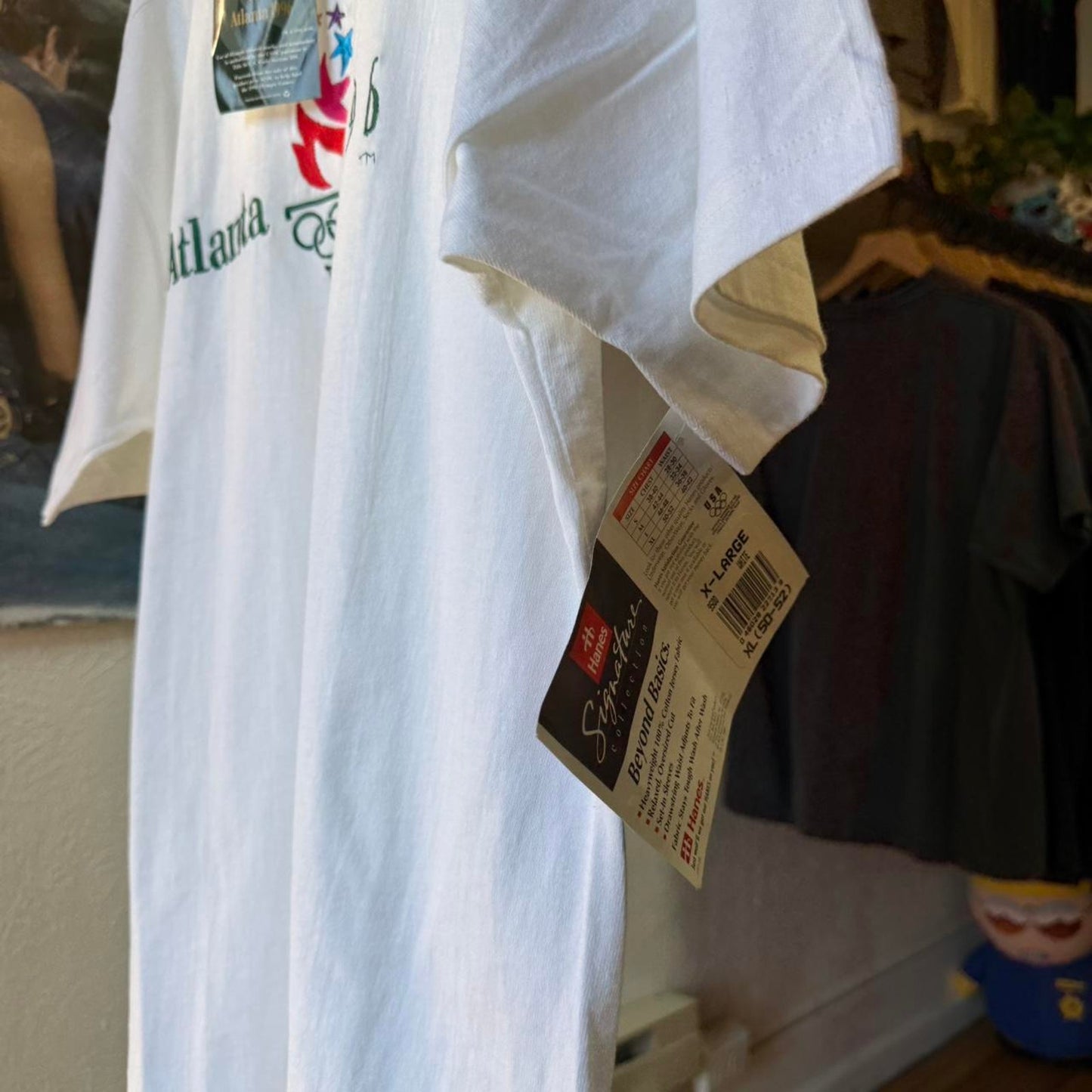 Vintage 1996 Atlanta Olympics Torch DS T-Shirt - X-Large