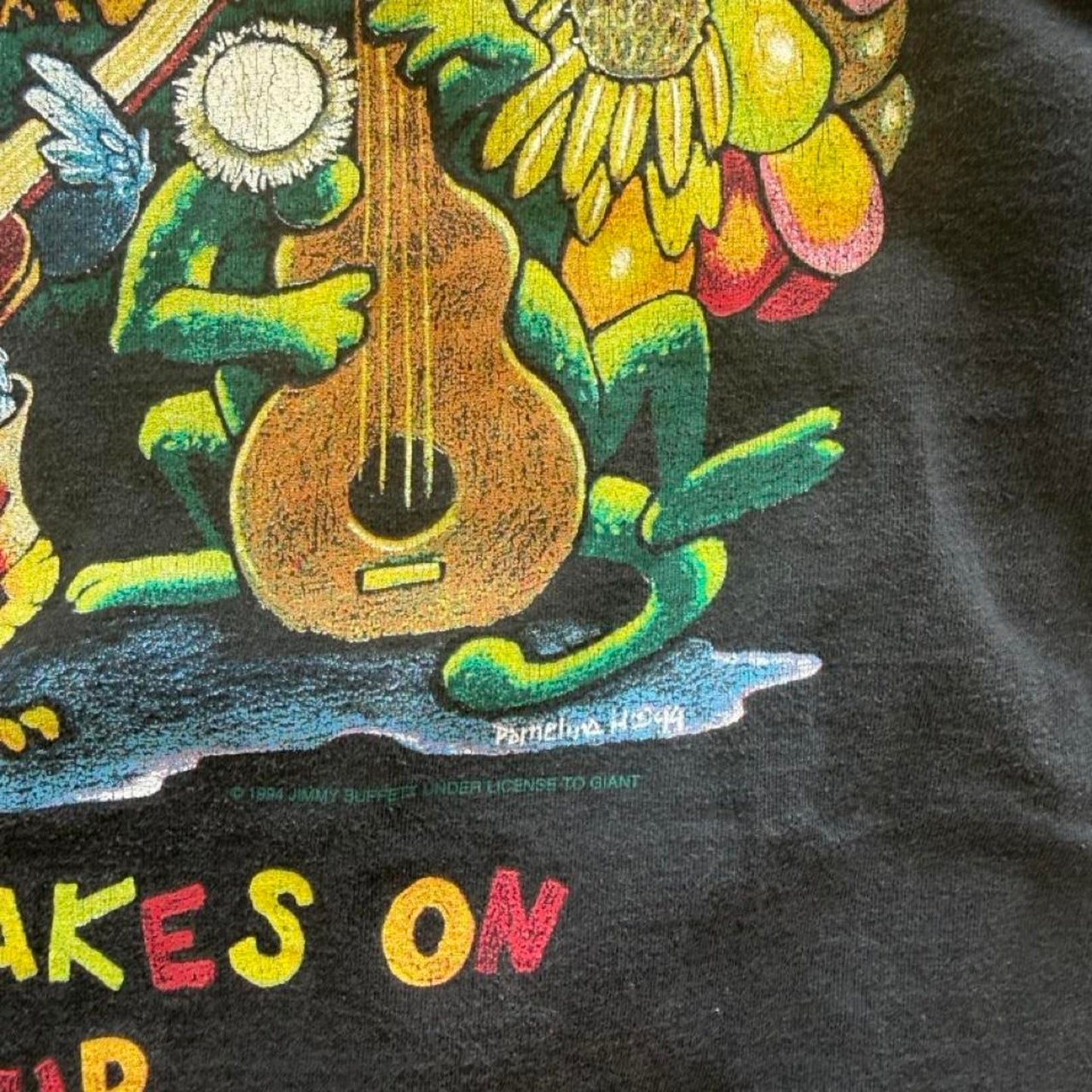 Vintage 90s Jimmy Buffet Fruitcakes on Tour Band T-Shirt - X-Large