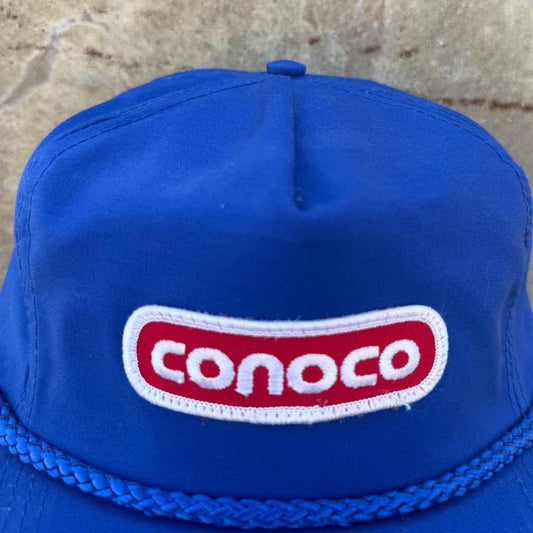 Vintage 90s Conoco Gas Logo Snapback