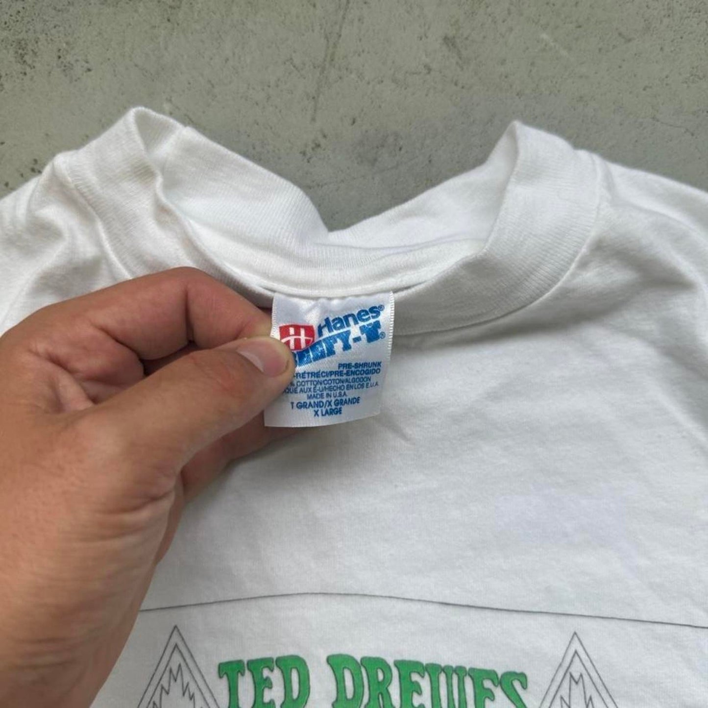 Vintage 90s Ted Drewes Frozen Custard Art Style T-Shirt - X-Large