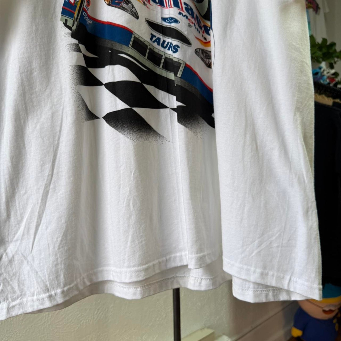 Vintage 90s Rusty Wallace NASCAR Racing Race Car T-Shirt - X-Large