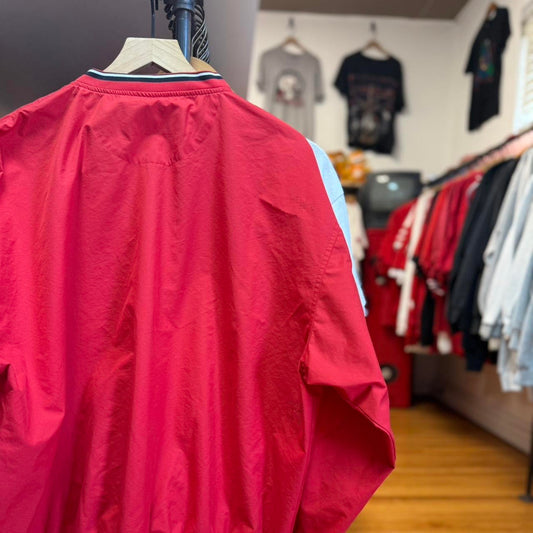 Vintage 90s Nebraska Huskers Nike Center Swoosh Windbreaker - Large