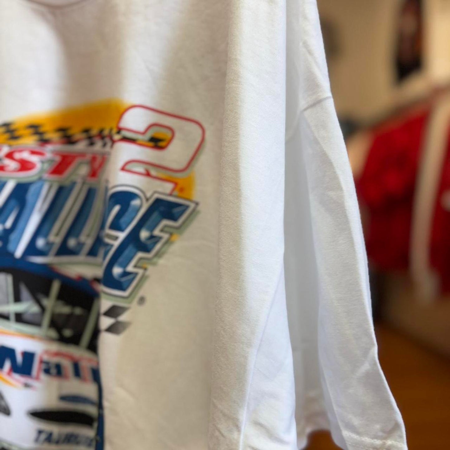 Vintage 90s NASCAR Rusty Wallace Racing T-Shirt - X-Large