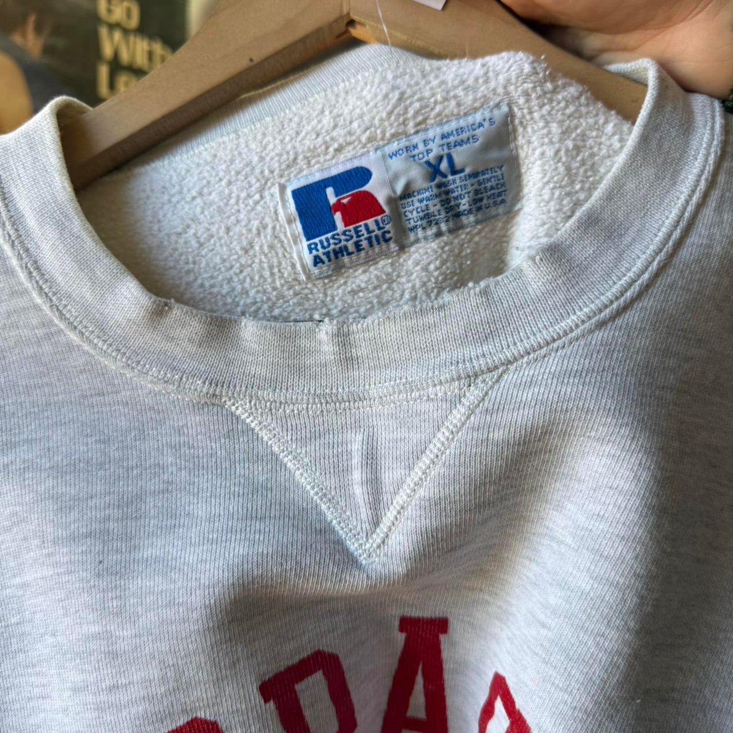 Vintage 90s Nebraska Football Russell Athletics Crewneck - X-Large