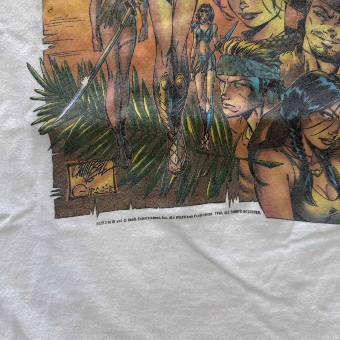 Vintage Gen 13 Comic Anime T-Shirt - X-Large