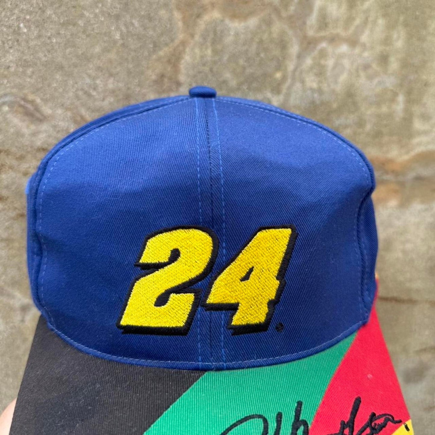 Vintage 90s Jeff Gordon Racing Nascar Snapback