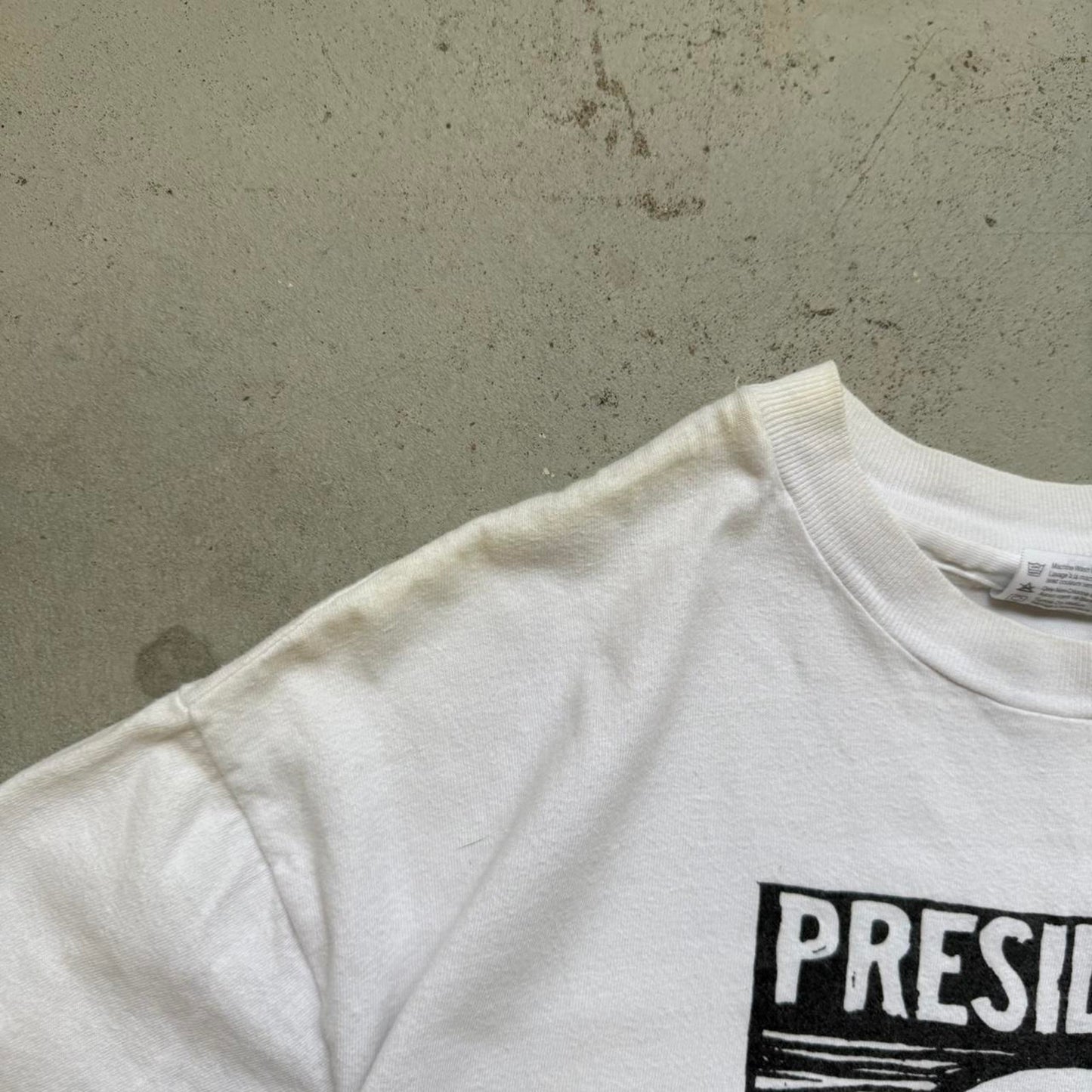 Vintage 90s President Quayle Van Gogh Scream Art T-Shirt - Large