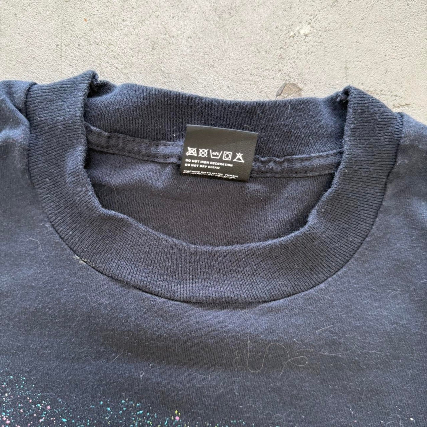 Vintage 90s Buffalo Bison Animal Art Style T-Shirt - Large