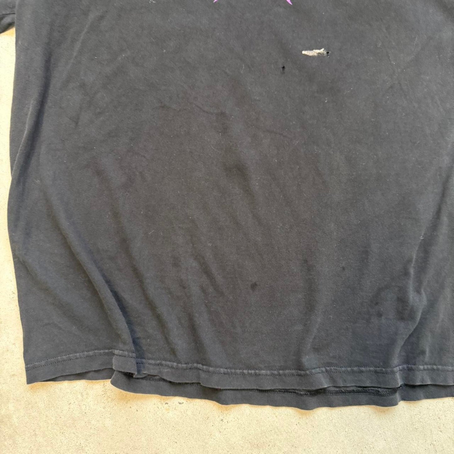 Vintage 90s Fashion Victim Tribal Tattoo Style T-Shirt - X-Large
