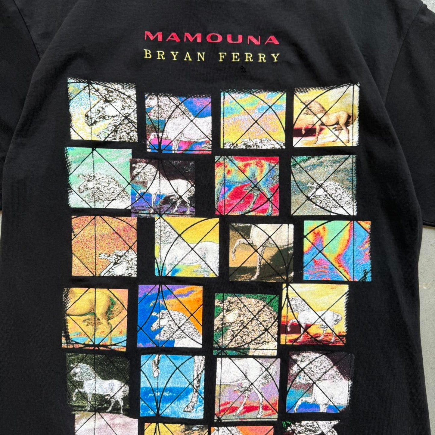 Vintage 1994 Mamouna Bryan Ferry Band T-Shirt - Large