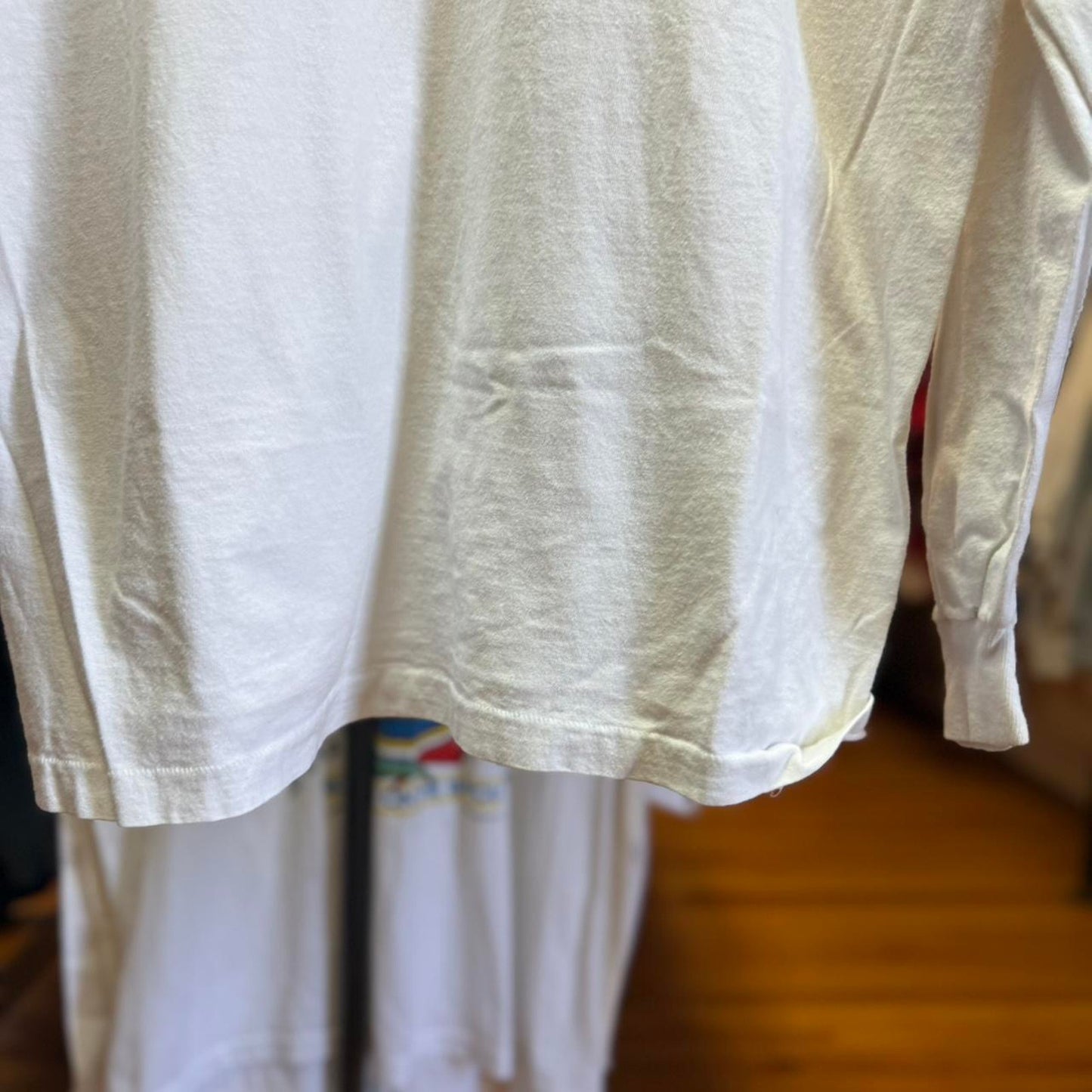 Vintage 90s Nebraska Huskers Spell Out Sleeve T-Shirt - Large