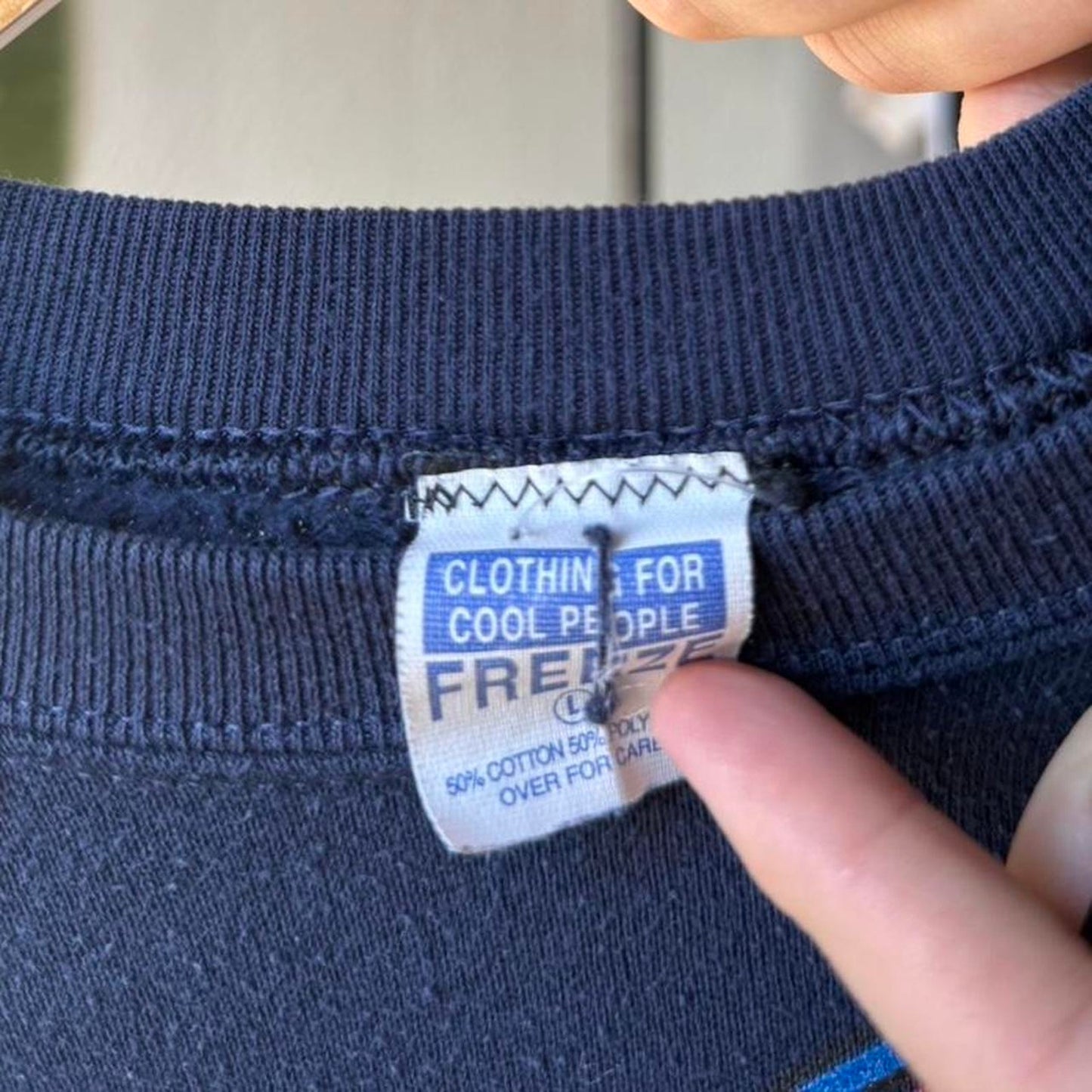 Vintage 90s Whatever Bear Animal Cartoon Crewneck - Large