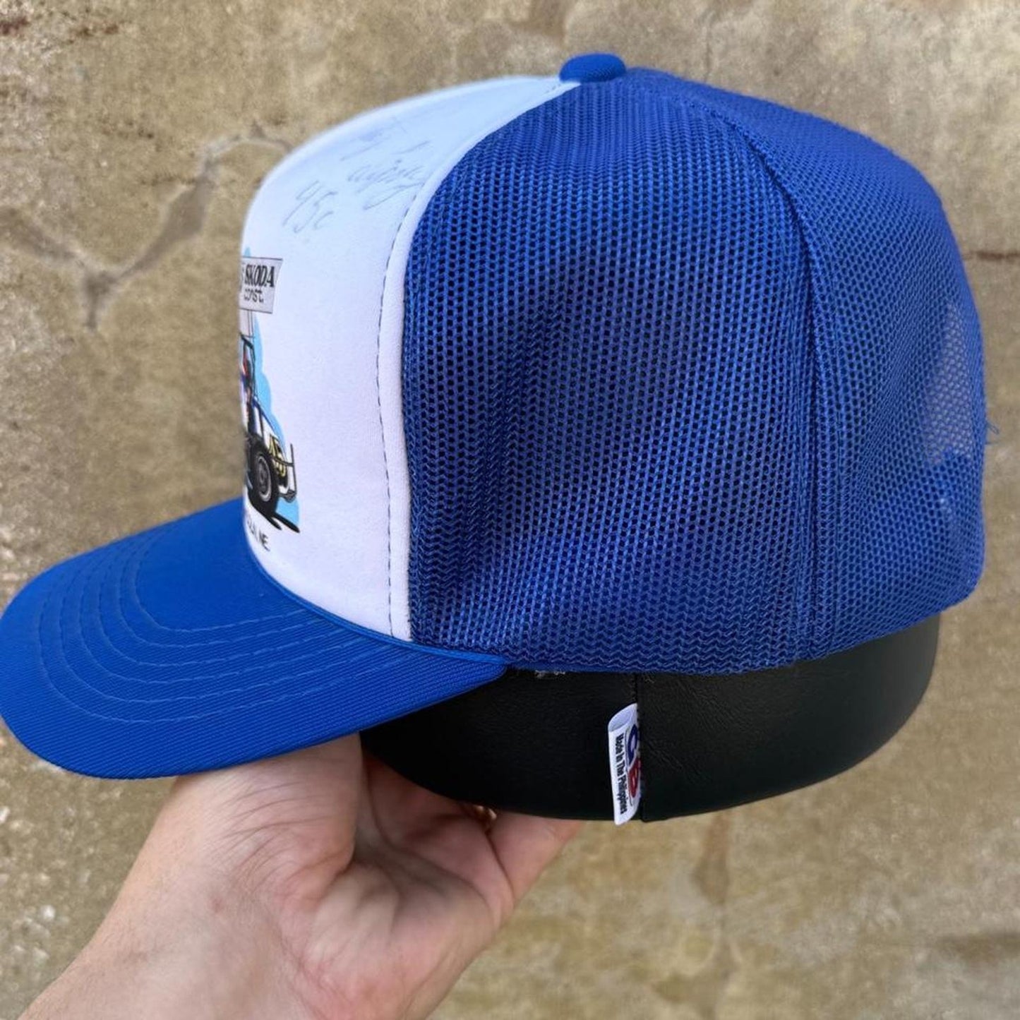 Vintage 80s Dirt Track Racing Lincoln Nebraska Trucker Cap