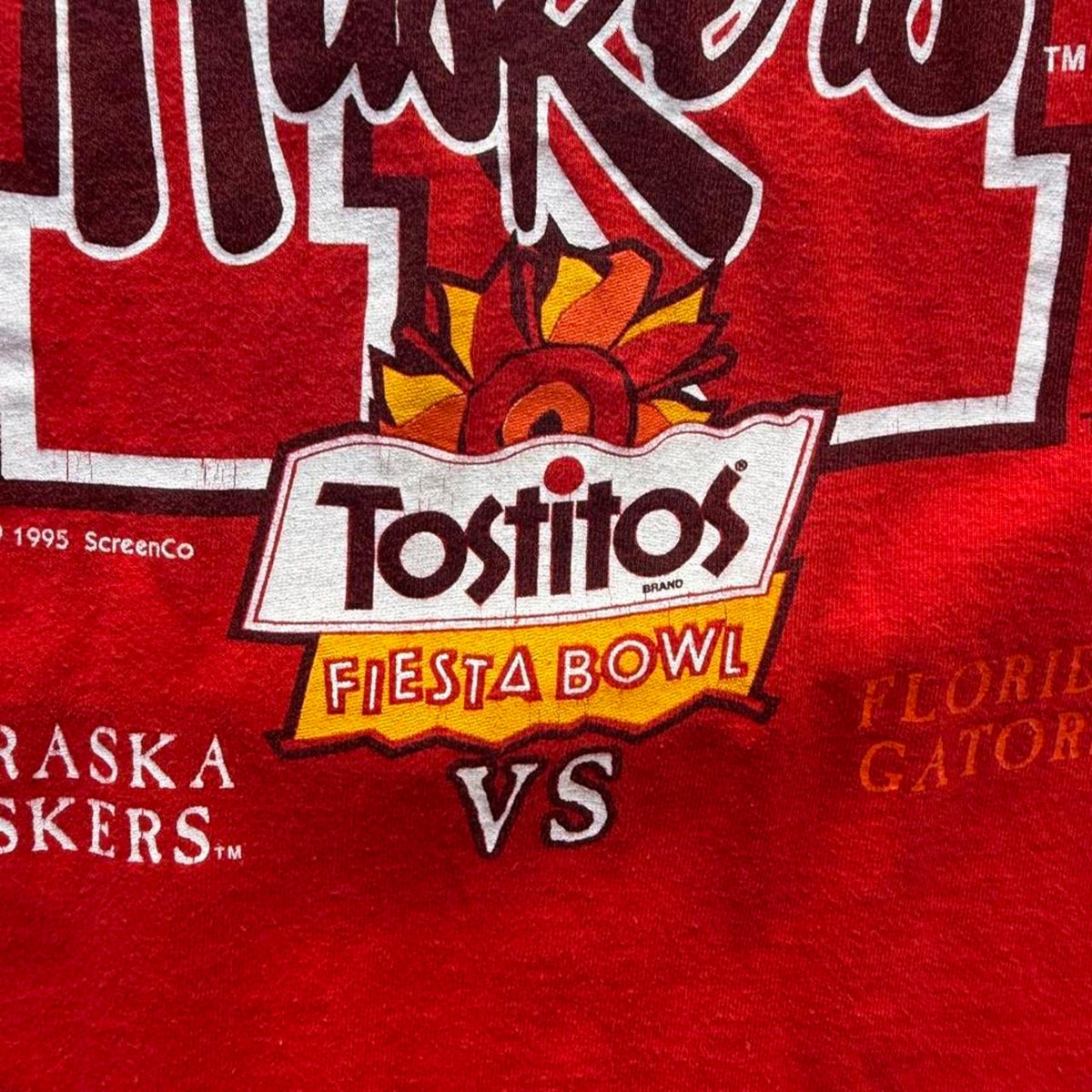 Vintage 1996 Nebraska Huskers Fiesta Bowl T-Shirt - X-Large
