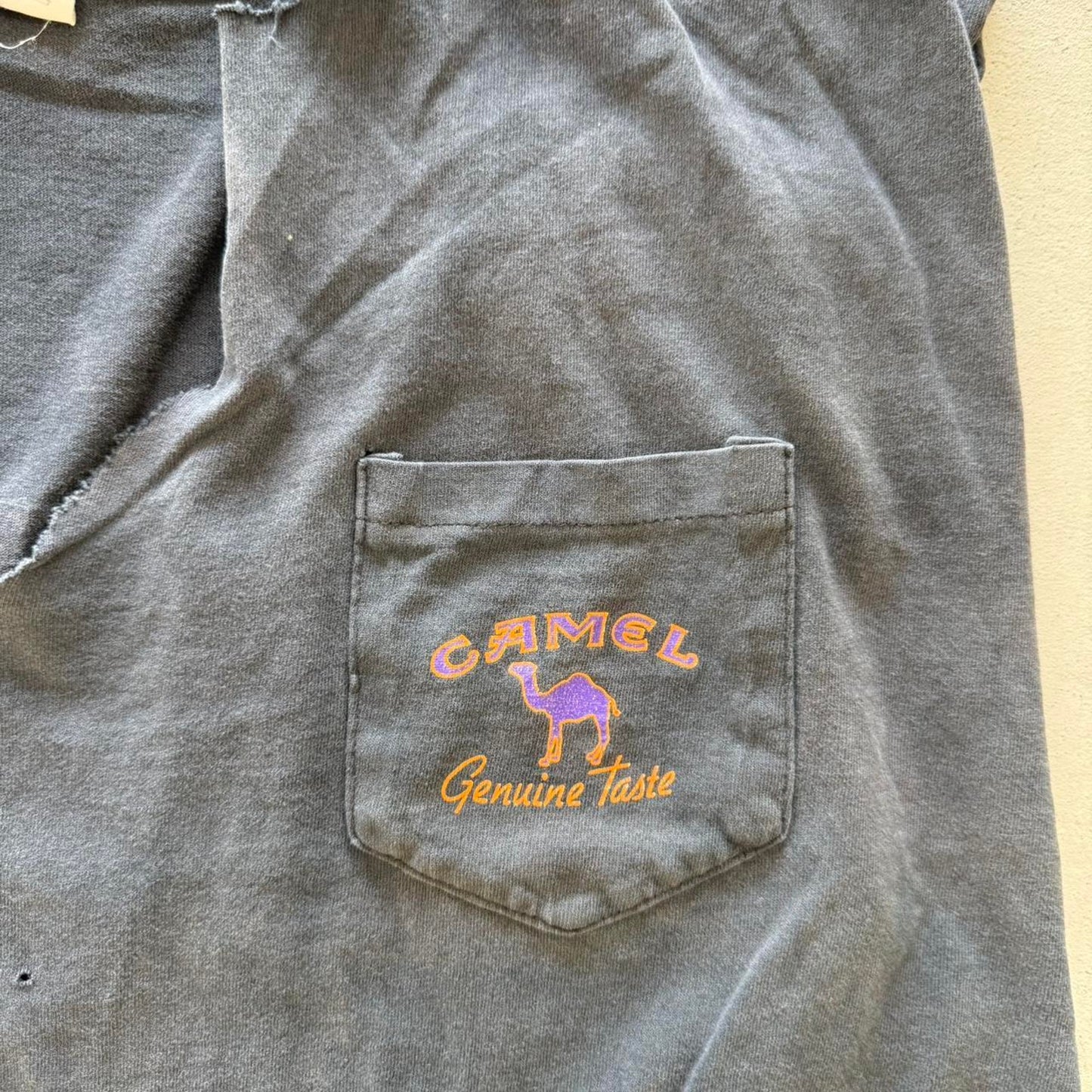Vintage 90s Camel Cigarettes Sturgis Crop T-Shirt - X-Large