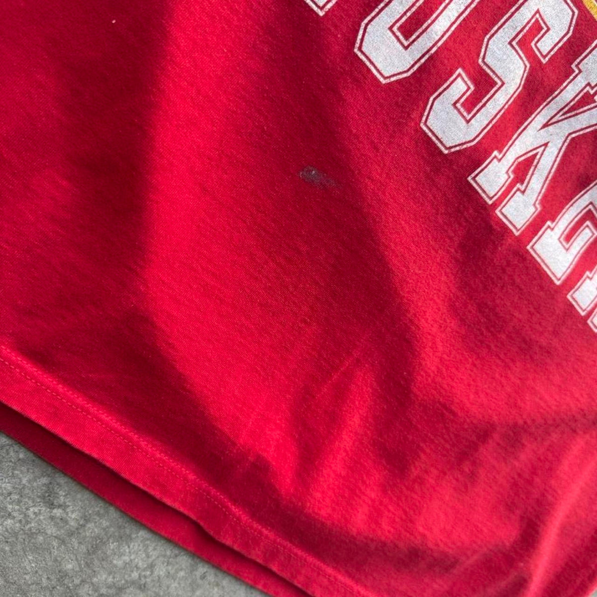 Vintage 90s Nebraska Huskers Taz Looney Tunes T-Shirt - Large
