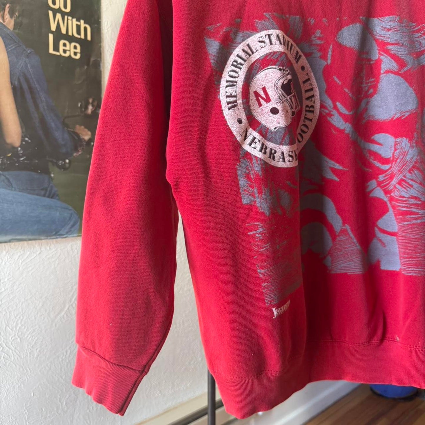 Vintage 90s Nebraska Huskers Players Crewneck - Large