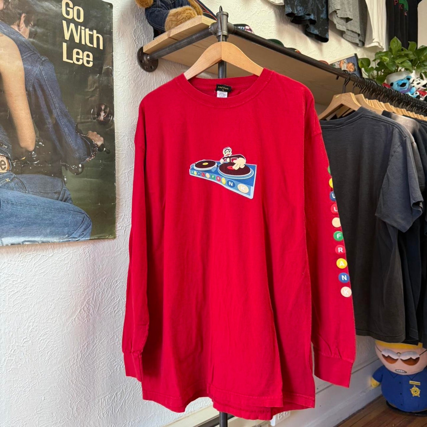 Vintage 90s Paul Frank Monkey DJ T-Shirt - X-Large