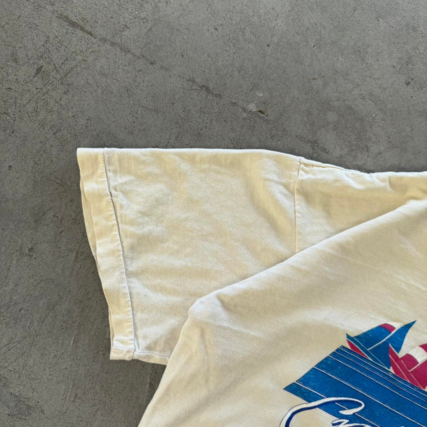 Vintage 80s Cruise Maui Beach Tourist T-Shirt - X-Large (W)
