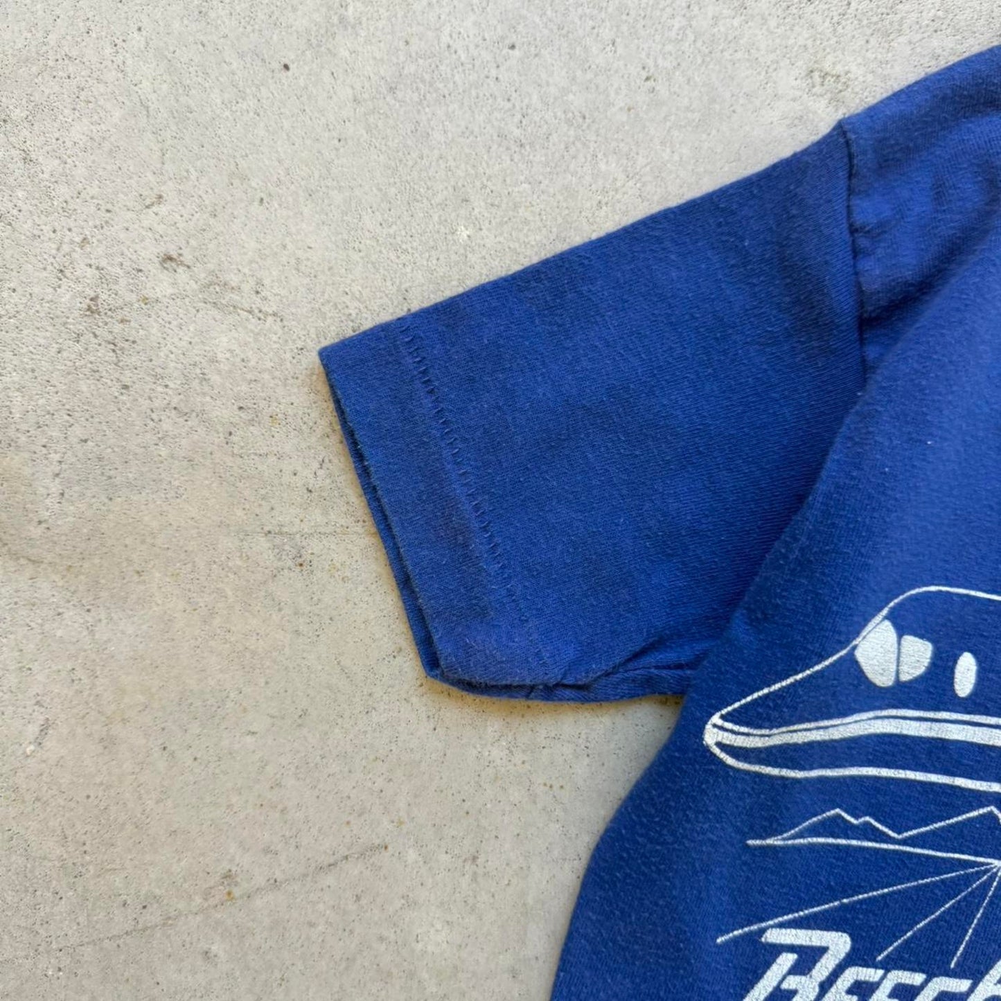 Vintage 90s Beechjet Airplane Plane T-Shirt - Kids Medium