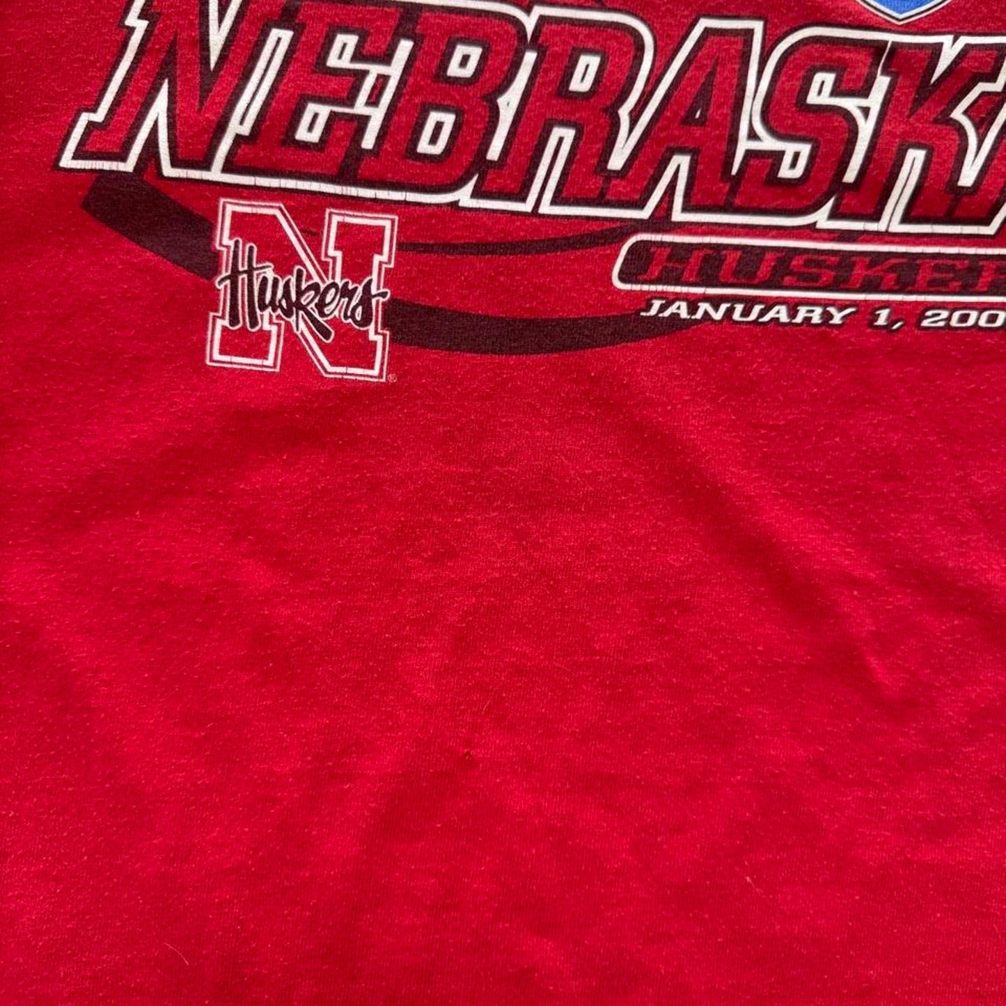 Vintage 2007 Nebraska Huskers Cotton Bowl T-Shirt - Medium
