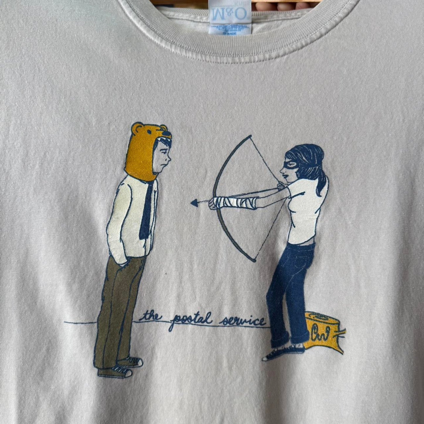 Vintage The Postal Service Band Concert T-Shirt - Large