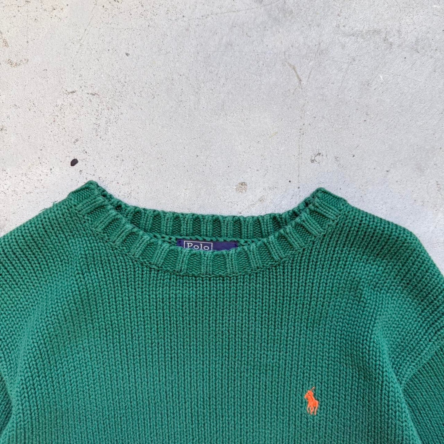 Vintage Polo Ralph Lauren Knit Sweater - X-Large