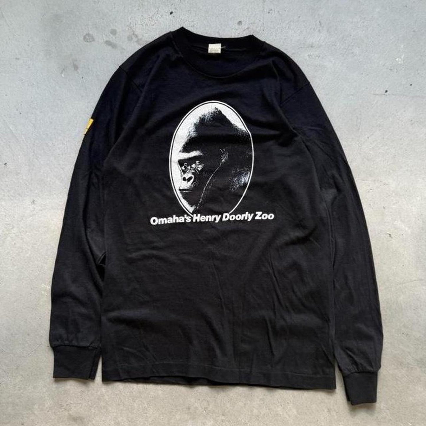 Vintage 80s Omaha Henry Doorly Zoo Thrilla Gorilla T-Shirt - Medium