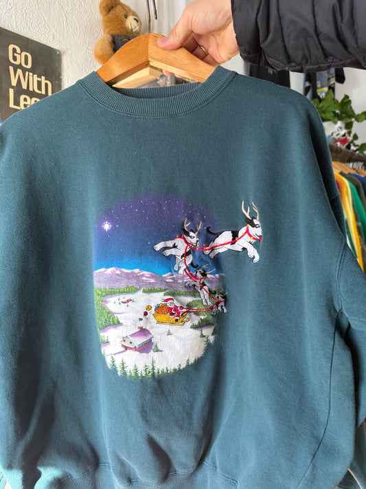 Big Dogs Christmas Crewneck - Medium