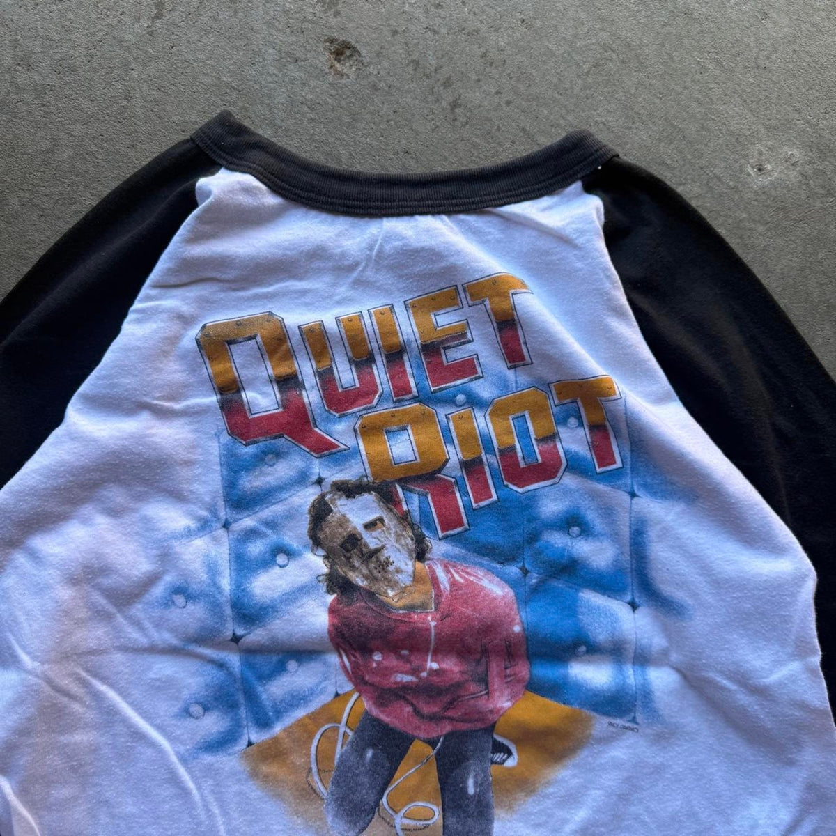 Vintage 80s Quiet Riot Band T-Shirt - Large