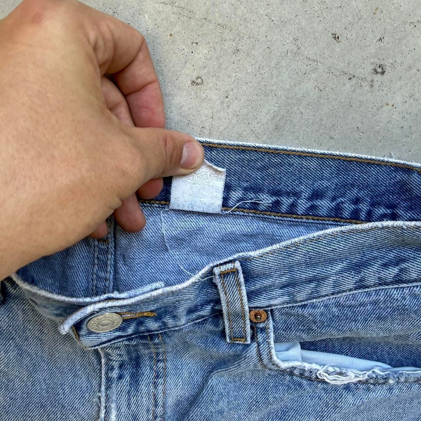 Vintage Levi’s Denim Jorts - 34"